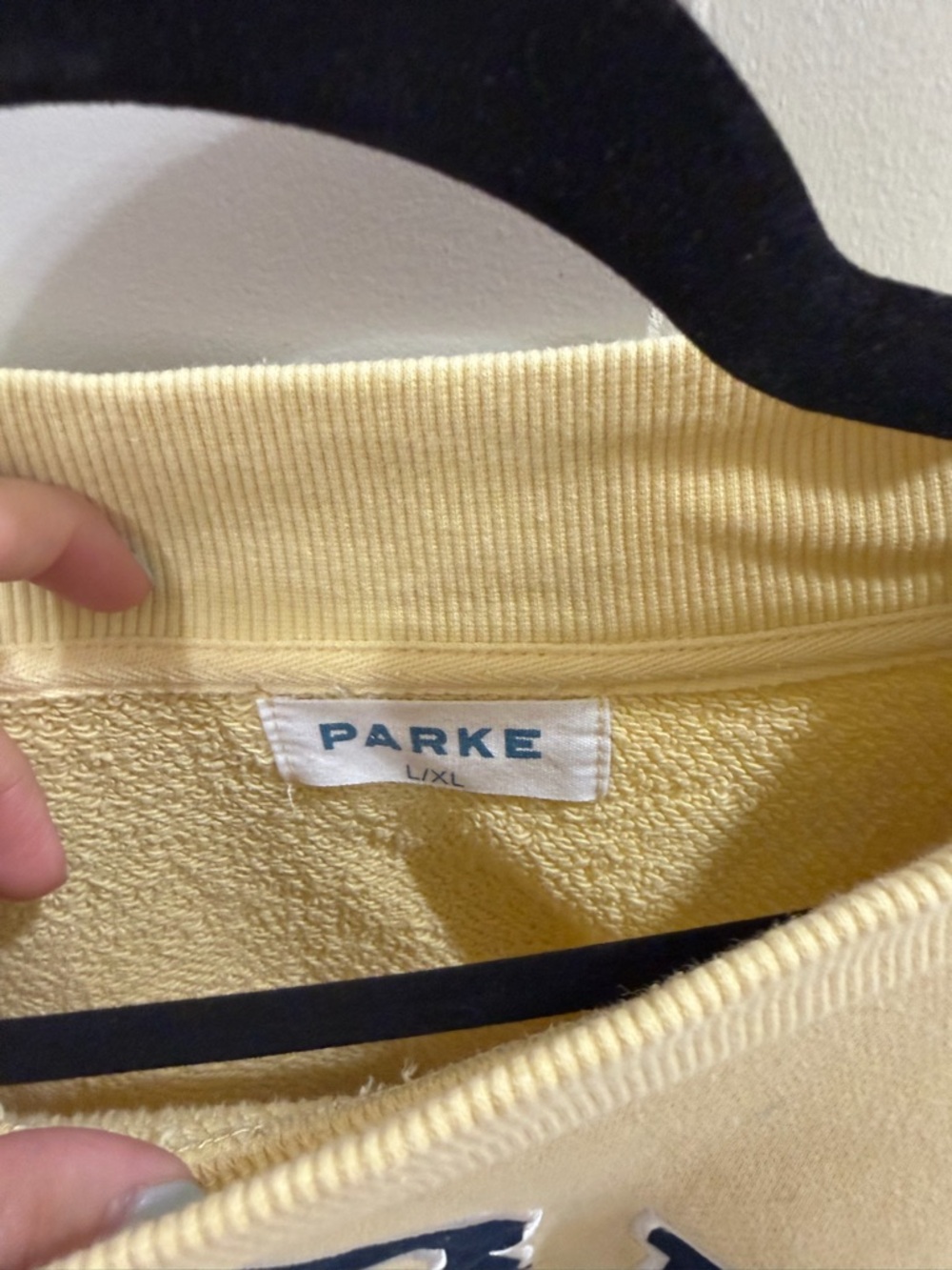 Parke Yellow + Blue Mockneck Sweatshirt. ⚡️💕 - Picture 4 of 5